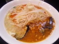 「ピリ辛拉麺 290円（OPEN記念価格） マヨ唐明太飯」@激辛拉麺 鷹の爪の写真