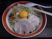 「小・汁なし・ニンニク増し」@ラーメン二郎 横浜関内店の写真