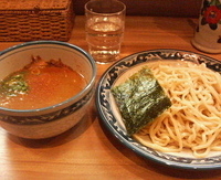 「つけそば750円（プレステンクーポンで600円）」@中華そば・つけそば 浜屋 我孫子店の写真