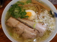 「和風柚子柳麺（700円）大盛（100円）」@麺屋ひょっとこの写真