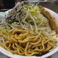 「雷そば（大）・味噌味になります 770円」@雷 北松戸本店の写真