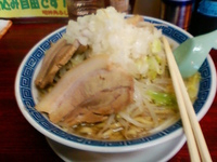 「ふじ麺+小ブタ」@明神角ふじの写真