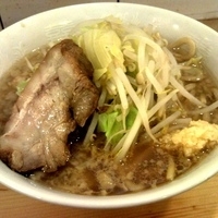 「らーめん （小） + ニンニク」@らーめん 影武者 外伝の写真