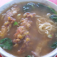 「排骨麺 735円」@江南の写真