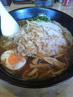 「焦がし醤油ラーメン780円」@麺屋我龍の写真