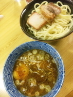 「つけめん+炙りチャーシュー」@頑者 ご当地グルメ大会の写真