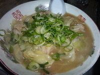 「ゆず塩もつラーメン 700円」@KENZOの写真