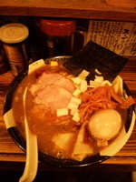 「特製煮干しラーメン大盛り【1000円】」@すごい煮干ラーメン凪 新宿ゴールデン街店 本館の写真