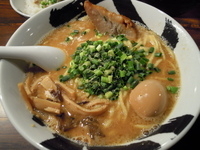 「味玉味噌武骨麺900円+塩ダレ飯200円=1,100円」@麺屋武蔵 武骨の写真