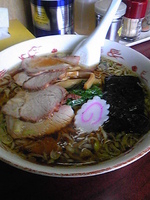 「支那そば￥680+麺大盛￥160」@白河中華そばの写真