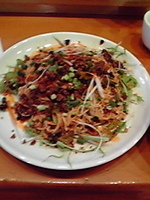 「汁なし坦々麺」@らーめん 宮ざきの写真