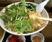 「ヘルシーらーめん600円」@丸直の写真