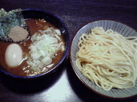 「上州もりそば（中盛り）+味玉」@景勝軒 前橋総本店の写真