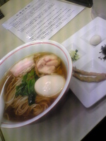 「得選本枯そば」@本枯中華そば 魚雷の写真