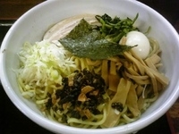 「塩 あぶらそば 中盛」@喜奴屋の写真