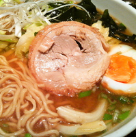 「味噌ラーメン+半チャーハンセット ￥780」@吉龍軒の写真