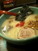 「ラーメン 太麺 680円」@麺匠 むさし坊 武蔵浦和本店の写真