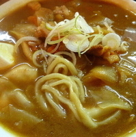 「ワンタンメン （カレー味）」@手打ラーメン成味の写真