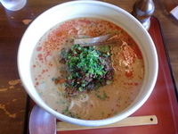 「坦々麺 850円」@支那そば 竹風の写真