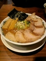 「重厚中華そば大盛 肉増し」@重厚煮干中華そば 大ふく屋 上野店の写真