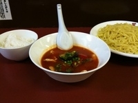 「冷製トマトつけ麺」@萬馬軒の写真