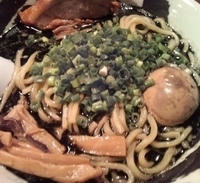 「黒武骨味玉ら～麺（850円）」@麺屋武蔵 武骨の写真