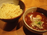 「麻辣すぎるつけ麺（800円）（限定）+味玉（100円）」@渡なべの写真