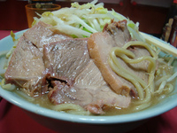 「チャーシューダブル」@ラーメン二郎 歌舞伎町店の写真