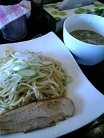 「つけそば並（鶏白湯煮干）」@つけそば中華そば 山ねこの写真