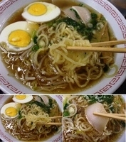 「鯨ラーメン」@珍味堂 ひろめ市場の写真