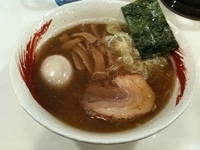 「ひらご煮干しらーめん味付玉子付」@麺や 桜木の写真