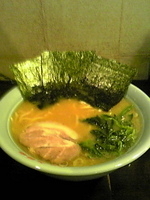 「ラーメン（全部普通）」@横浜 六角家 御徒町店の写真