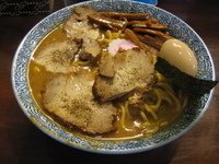 「特製らーめん1050円+大盛り100円」@らぁ麺つけ麺 ふえ木の写真