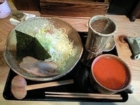 「ごま辛つけめん」@食処とも家の写真