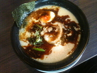 「こってり黒ラーメン」@太陽軒 金沢若宮店の写真