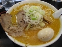 「みそら～めん730円（ライダーズ特典で味玉子無料）」@北海とんこつらーめん 純輝 白井店の写真