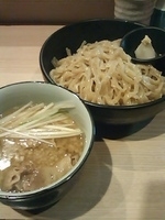 「つけ麺こってり」@小麦と肉 桃の木の写真