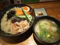 「寒鰤と根菜の塩つけ麺」@麺や 庄のの写真