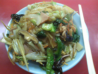 「硬焼きそば（800円）」@中福楼の写真