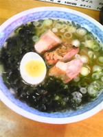 「塩そば」@米沢ラーメン 鈴木屋の写真