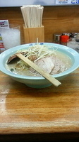 「定番ネギチャーシュー（醤油）」@ラーメン青木亭 大宮店の写真