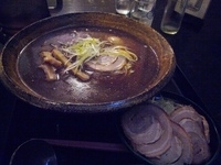 「中華そば・中（770円）+トッピング全部入り（470円）+ジュー」@もちもちの木 野田店の写真