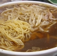 「モヤシラーメン（硬め）￥550+大盛り￥100」@桐和軒の写真