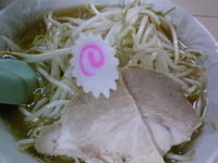 「塩ラーメン(大盛)+もやし大盛」@北海道ラーメンの写真