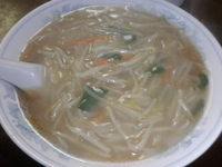 「もやしそば（735円）」@中華料理 とんとん亭の写真