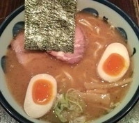 「二代目ラーメン（950円）」@めん徳二代目つじ田 麹町店の写真