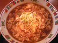 「すけろくラーメン（600円）」@チャイナ・ハウス すけろく 星原店の写真