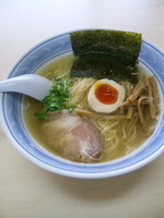 「塩細麺」@あぢとみ食堂の写真