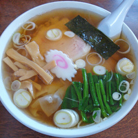 「わんたんめん 570円」@上海亭の写真