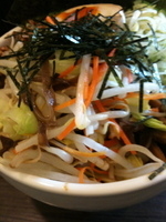 「あぶらそば（2玉）+得のせ+ネギ増し（無料）」@あまみ屋の写真